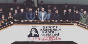 CHP’li gençler Özgecan’ı unutmadı