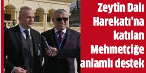 Zeytin Dalı Harekatı’na katılan Mehmetçiğe anlamlı destek