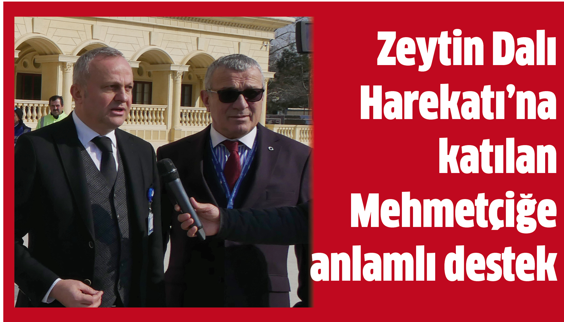 Zeytin Dalı Harekatı’na katılan Mehmetçiğe anlamlı destek