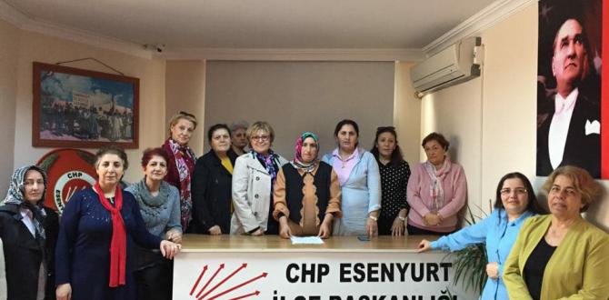 CHP Esenyurt Kadın Kolları’ndan İsmail Kahraman’a tepki