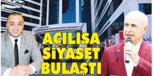 AÇILIŞA SİYASET BULAŞTI; CHP’Lİ BAŞKAN DAVET EDiLMEDİ