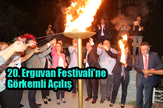 20. Erguvan Festivali’ne Görkemli Açılış