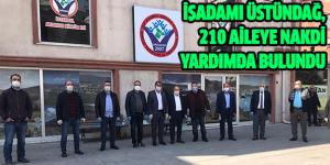 Yardımsever İşadamı Üstündağ, 210 aileye nakdi yardımda bulundu