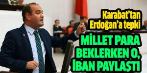 MİLLET PARA BEKLERKEN O, İBAN PAYLAŞTI