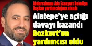 Bozkurt’tan zorunlu atama; Abdurrahman Ada, başkan yardımcılığına atandı