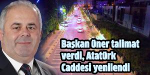 BAŞKAN ÜNER; ÇATALCA’MIZIN GELECEĞİNİ ATATÜRK CADDEMİZ GİBİ AYDINLATACAĞIZ