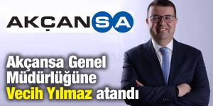 Akçansa Genel Müdürlüğüne Vecih Yılmaz atandı. Sabancı Holding ve Heidelberg Materials ortak kuruluşu Akçansa’nın Genel Müdürlüğü görevine 1 Aralık 2022 tarihinden itibaren geçerli olmak üzere Vecih Yılmaz atandı.