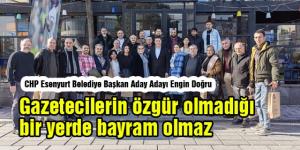 Gazetecilerin özgür olmadığı bir yerde bayram olmaz