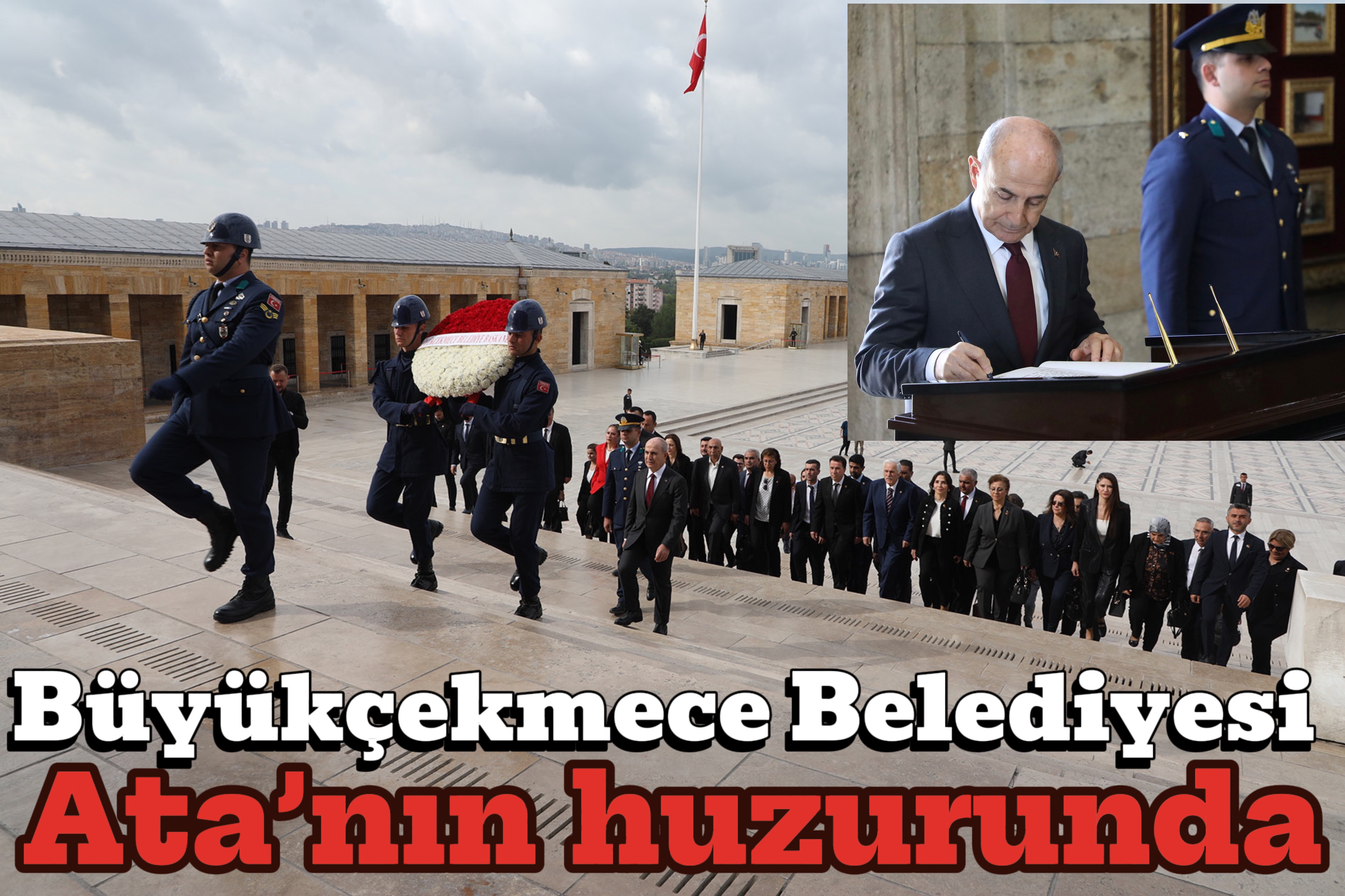Büyükçekmece Belediyesi Ata’nın huzurunda