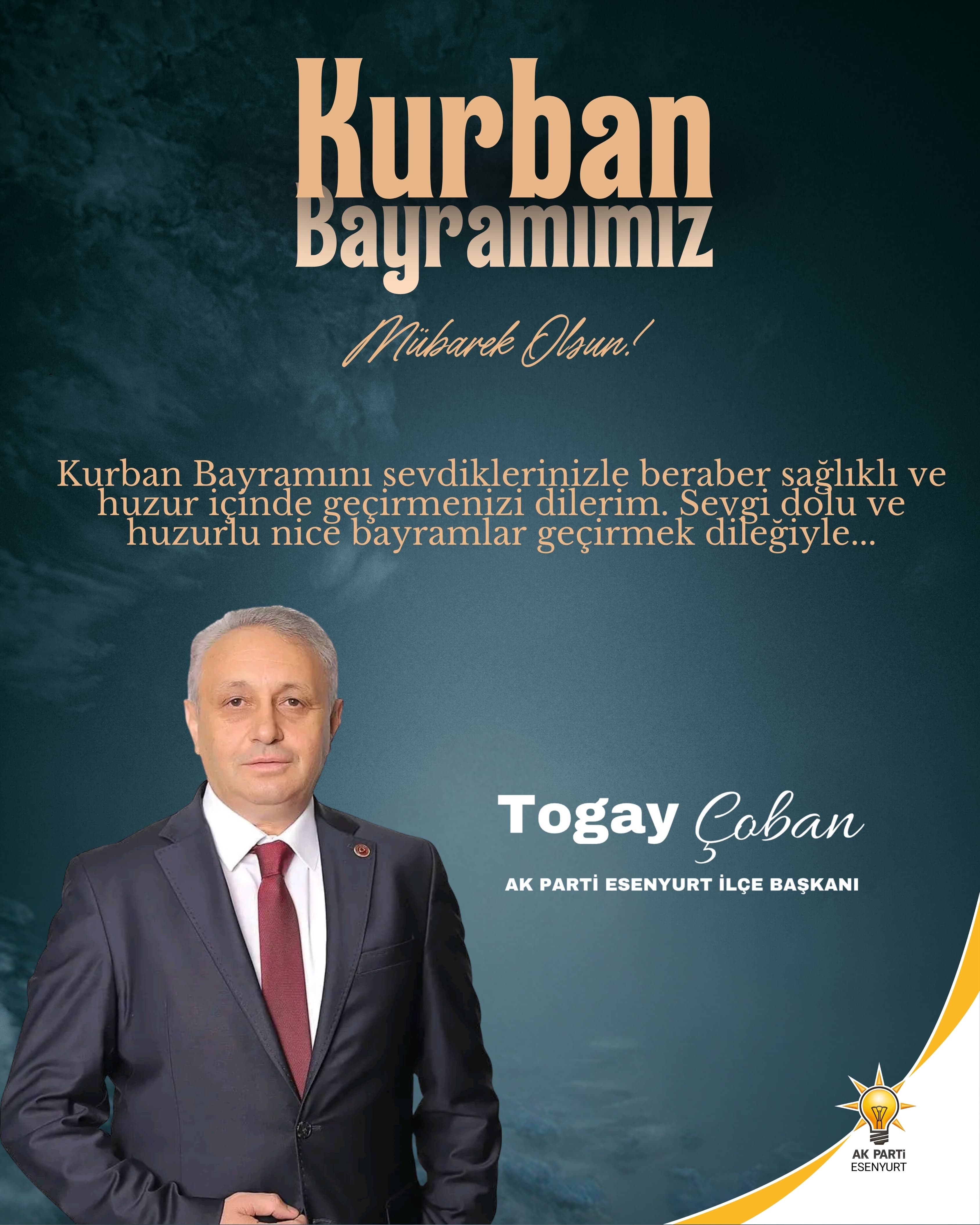 Başkan Togay Çoban’dan Kurban Bayramı Mesajı