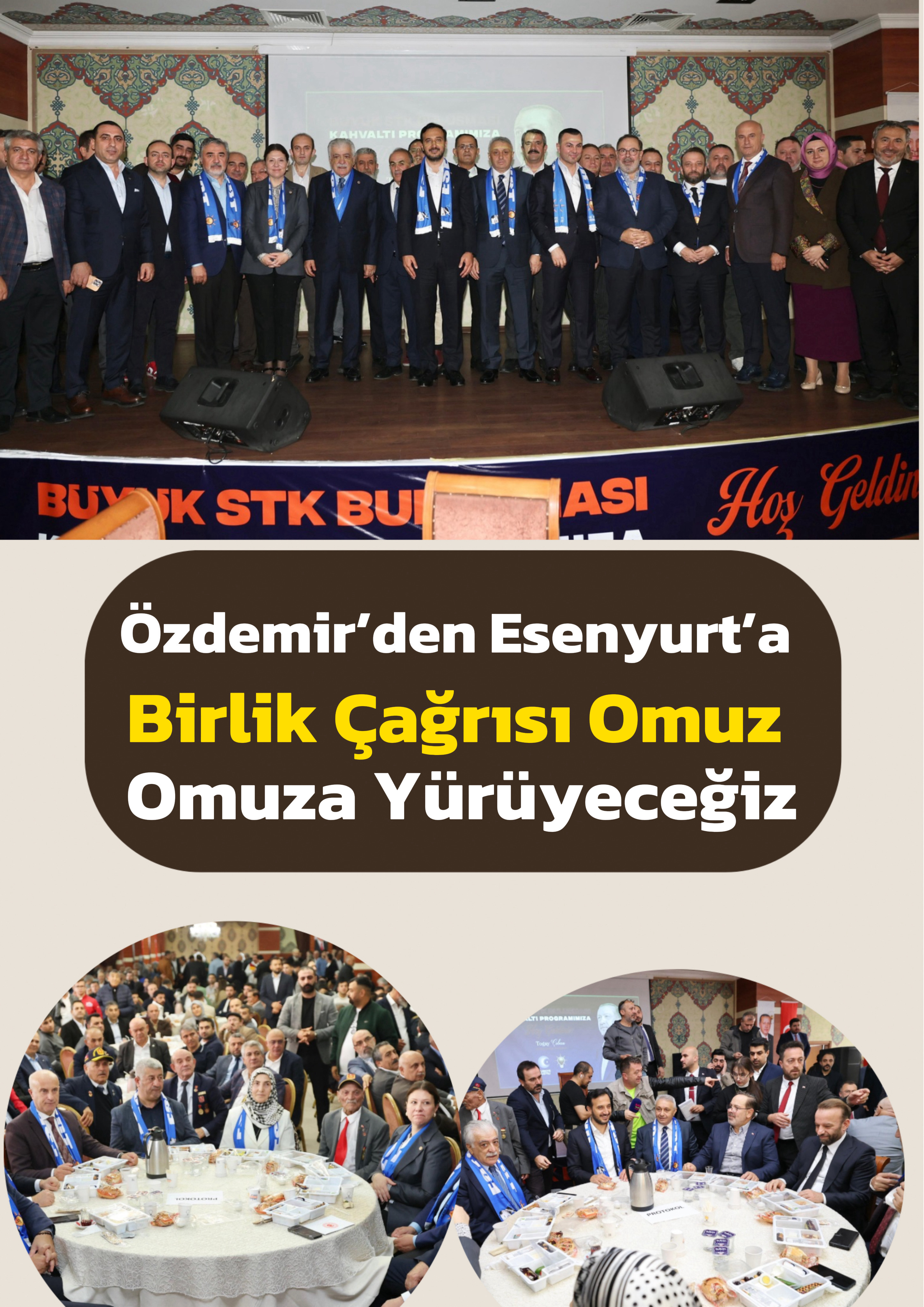 İl Başkanı Abdullah Özdemir: Esenyurt’ta ben yok, biz varız!