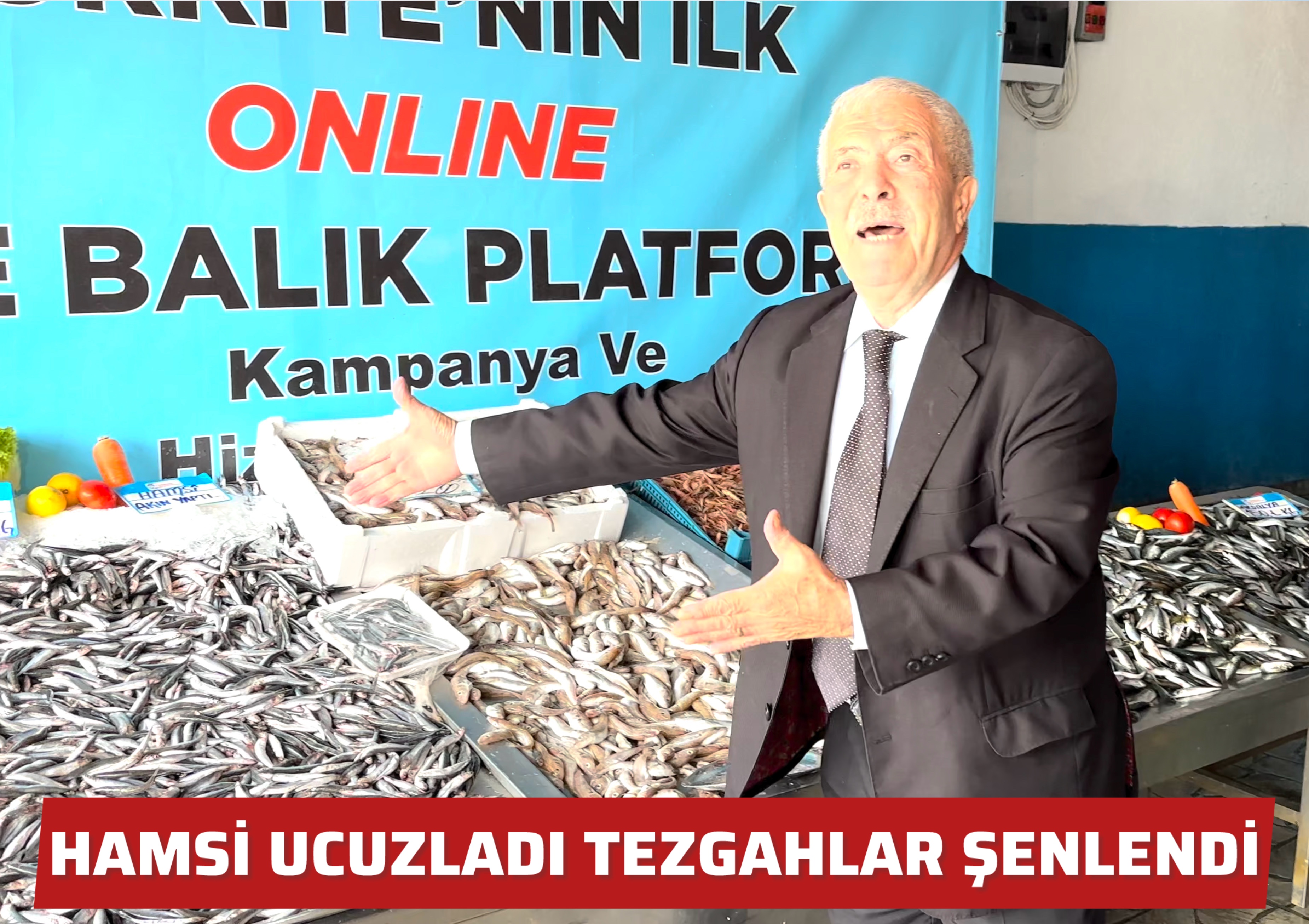 1 KİLO HAMSİ 89, 4 KİLO HAMSİ 300 LİRAYA DÜŞTÜ