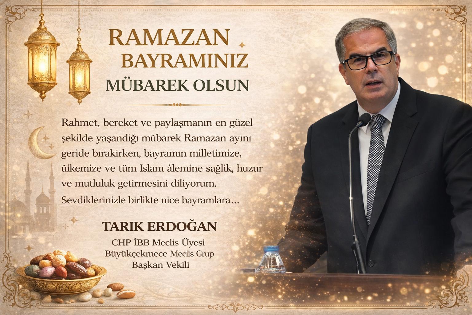 Tarık Erdoğan’dan Bayram Mesajı