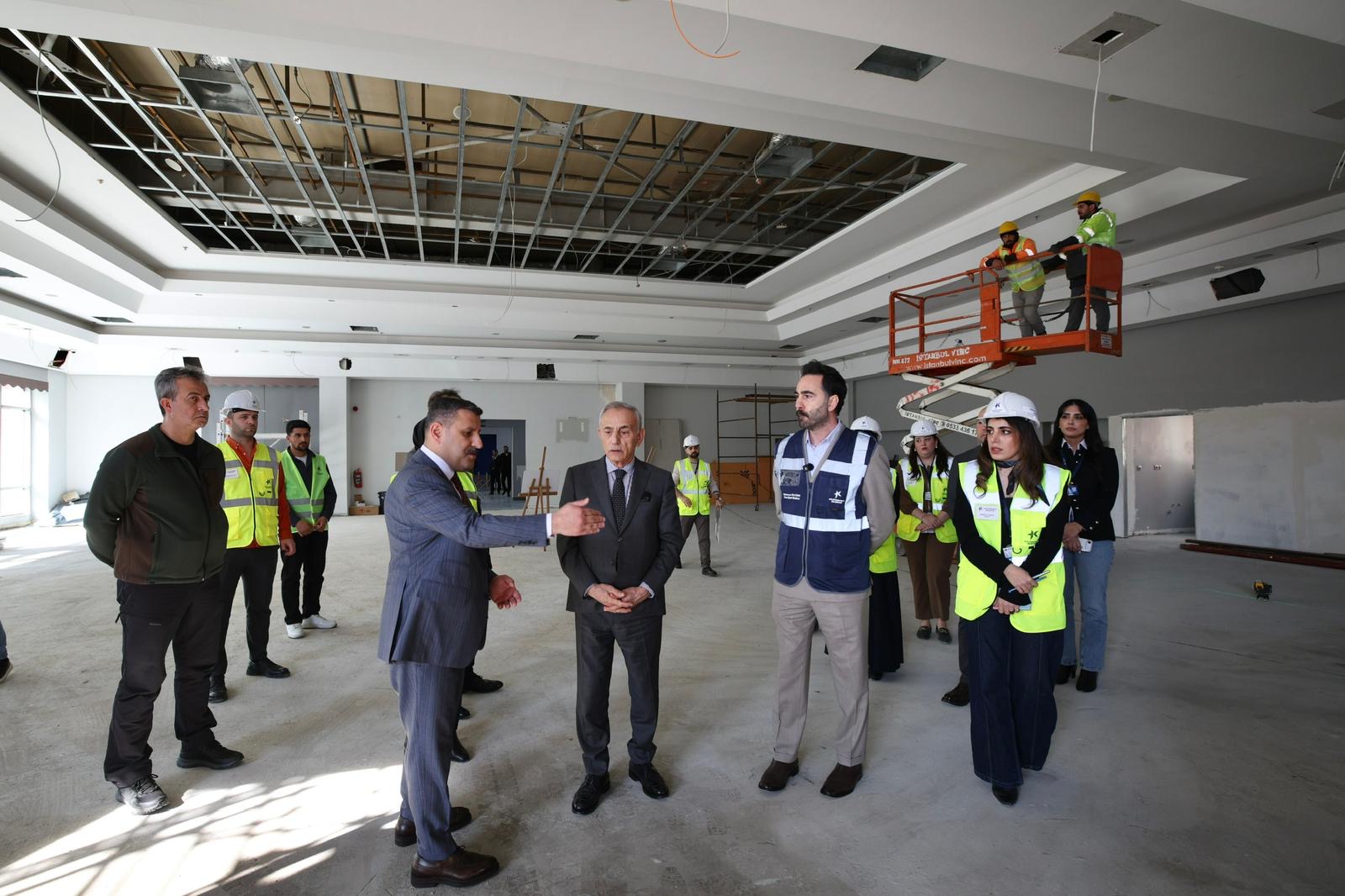 BAŞKAN ÇEBİ, İLÇEDEKİ YATIRIMLARI YERİNDE İNCELEDİ