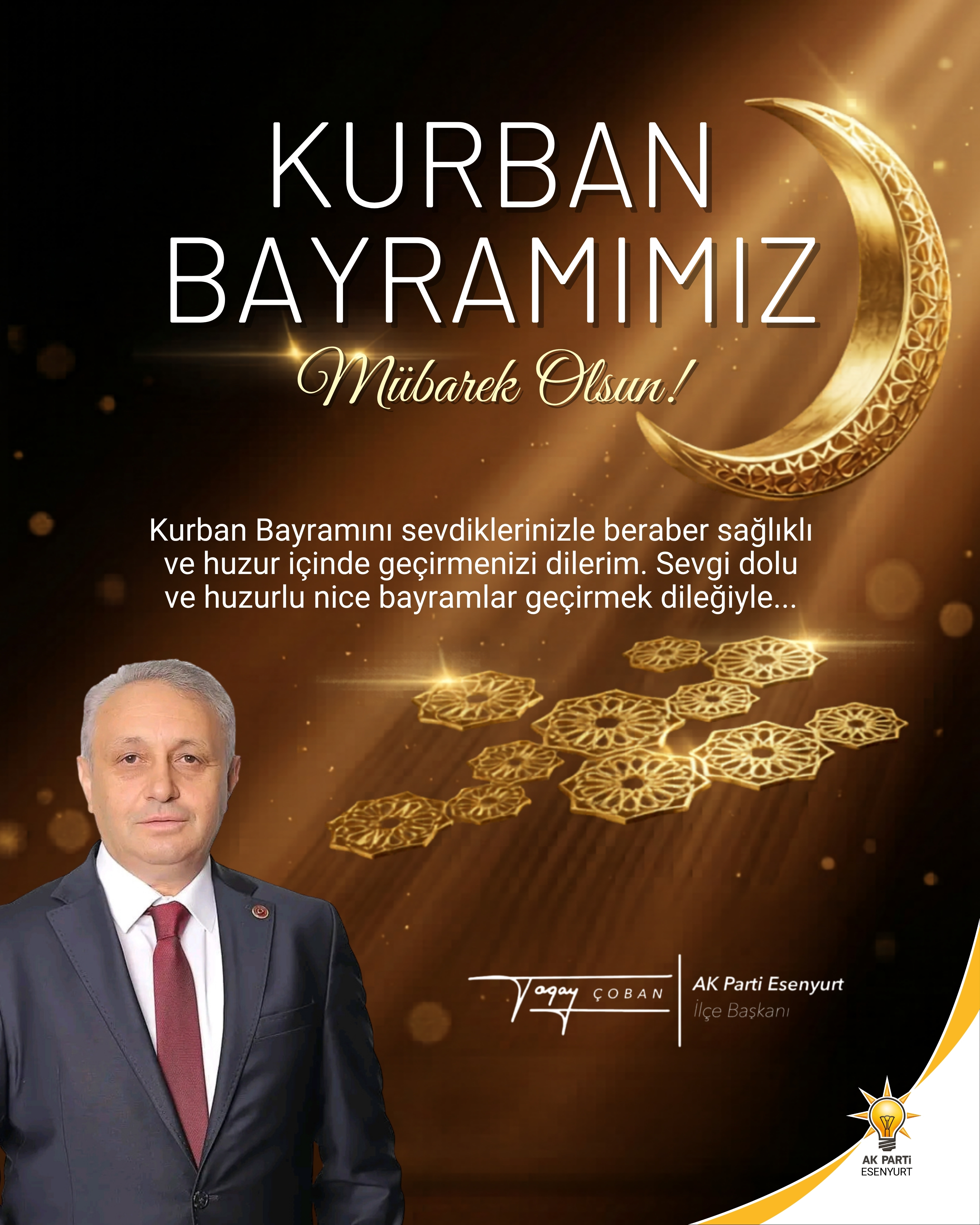 Togay Çoban’dan Kurban Bayramı Mesajı