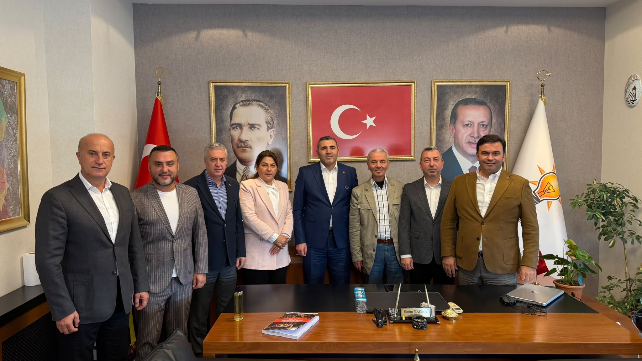 Büyükçekmece AK Parti’de Başkanlar Vefa İçin Buluştu